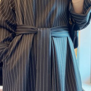 Middle East Stripe Tunneled Dress Women - Image 3