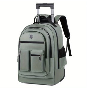 Trolley Backpack Ultra-light Trolley Bag Large Capacity Single-directional Wheel - Image 6