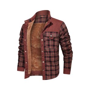 Men's Coat Fleece Thickened Military Coat Autumn Winter Coat Men's Brand Clothing - Image 4
