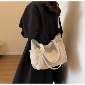 Commuter's All-matching Portable Art Student Large Capacity Shoulder Bag - Image 10