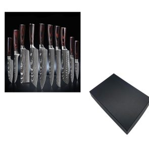 6 Piece Set 8 Piece Set 10 Piece Set Knife Chef's Knife Chef's Knife Kitchen Knife Cooking - Image 5