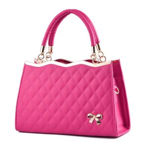 Crossbody shoulder bag with bow - Image 3