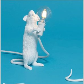 Nordic Creative Mini Animal Mouse Lamp Living Room Dining Room Bedroom Clothing Store Personalized Eye Protection Gift Resin Table Lamp - Image 8