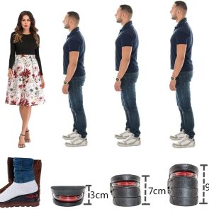 Invisible Height Increased Insole, Men Women Heel Lift Taller Shoe Inserts Pad Adjustable More Comfortable Supporting Insole For Unisex - Image 10