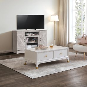 Vintage Home Living Room Wooden TV Cabinet - Image 5