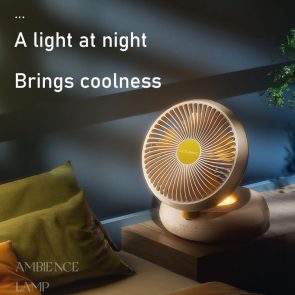 Table Fan, Rechargeable Remote Control Fan With Auto Oscillation 90 Foldable Ultra Quiet 4 Speeds Wind, Portable Air Circulator Fan,Hang Hook, USB Wall Fan For Bedroom Office Kitchen - Image 6
