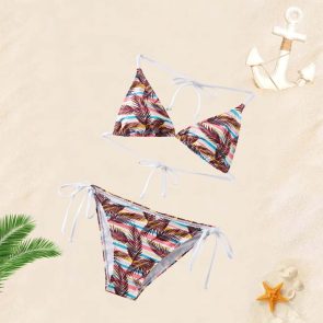 Two Pieces,Adult Women,Sexy Spaghetti String Bikini Top And Bottom,SummerVacation,Swimming,Spa,Surfing,Bathing,Swimming Pool - Image 3