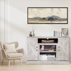 Vintage Home Living Room Wooden TV Cabinet - Image 2
