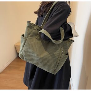 Commuter's All-matching Portable Art Student Large Capacity Shoulder Bag - Image 9