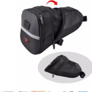 Bicycle Bag Mountain Bike Tail Bag Back Bag Bicycle Saddle Bag Bicycle Seat Cushion Bag - Image 2