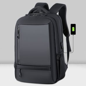 Men's Multi-functional Computer Backpack Simple Waterproof - Image 2