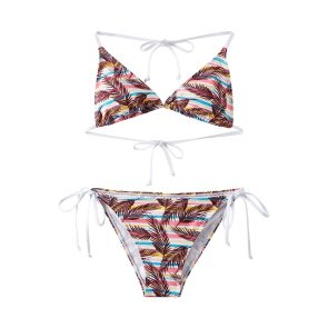 Two Pieces,Adult Women,Sexy Spaghetti String Bikini Top And Bottom,SummerVacation,Swimming,Spa,Surfing,Bathing,Swimming Pool - Image 2