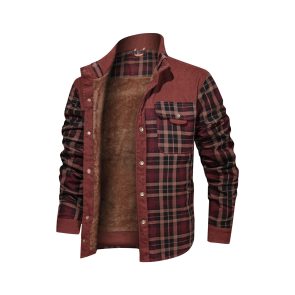 Men's Coat Fleece Thickened Military Coat Autumn Winter Coat Men's Brand Clothing - Image 1