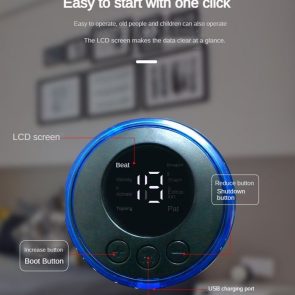 Electric Heated Feet Massager, Foot Massager Machine, Kneading Vibration Compression, Detachable Sleeve, Up To Men Size 13, Father's Day Gifts For Dad Men - Image 3