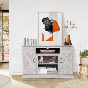 Vintage Home Living Room Wooden TV Cabinet - Image 7