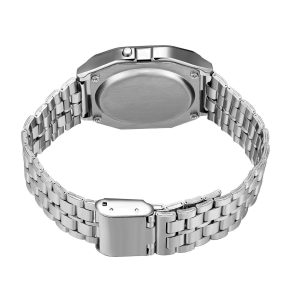 WR F91W Steel Band Electronic Watch - Image 2