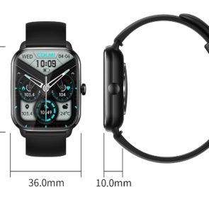 Exercise Heart Rate Meter Step Talk Music Full Screen Smartwatch - Image 2