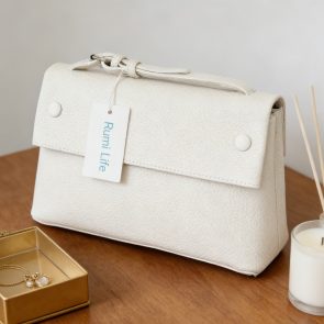 Simple Fashion Handbag-White - Image 2