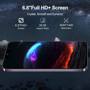 A15 Unlocked Smartphone Phone 8GB 256GB 6800mAh Android14.0 6.8inch 5G - Image 5