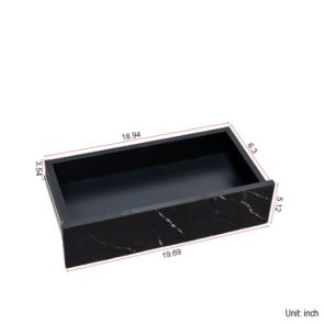 6.93IN High LED Coffee Table,Modern Coffee Table For Living Room,Living Room Tables,Large Living Room Furniture,LED Lights - Image 5
