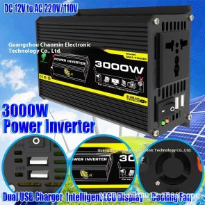 Inverter 12V To 220V110V3000W Vehicle Solar Power Conversion Inverter Off-grid High Frequency Correction - Image 2