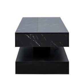 6.93IN High LED Coffee Table,Modern Coffee Table For Living Room,Living Room Tables,Large Living Room Furniture,LED Lights - Image 6