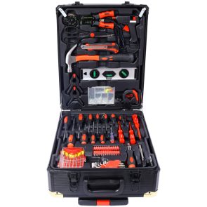 969 Piece Men's Home Repair Tool Set, Tool Box Organizer With 4 Drawers, Universal Household Tool Set With Rolling Tool Box - Image 6