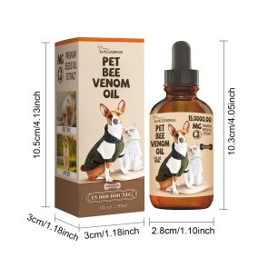 Pet Bee Joint Oil For Dogs & Cats, Joint Support Supplement Oil Relief Joint Discomfort, Improve Mobility & Repair Joint Tissue, 30ml - Image 6