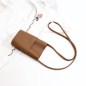 High-grade Soft Leather Mobile Phone Bag Female Crossbody - Image 3