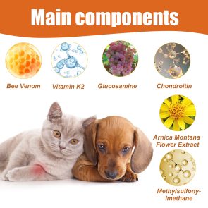Pet Bee Joint Oil For Dogs & Cats, Joint Support Supplement Oil Relief Joint Discomfort, Improve Mobility & Repair Joint Tissue, 30ml - Image 8