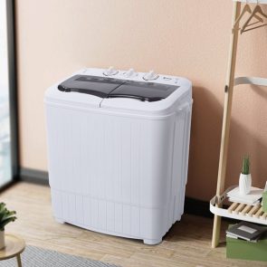 XPB35-ZK35 14.3lbs Semi-automatic Gray Cover Washing Machine - Image 8