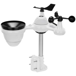 VEVOR 7-in-1 Wireless Weather Station, 7.5 In Large Color Display, Digital Home Weather Station Indoor Outdoor, For Temperature Humidity Wind Speed,Direction Rain UV, With Forecast Data, Alarm, Alerts - Image 5